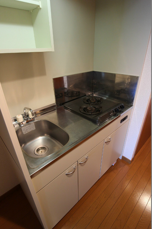 キッチン　2口コンロ付