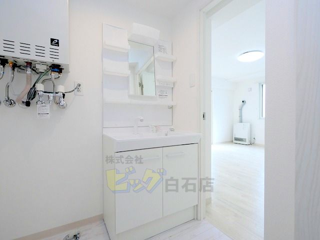 洗面設備　シャンプードレッサー完備しています♪