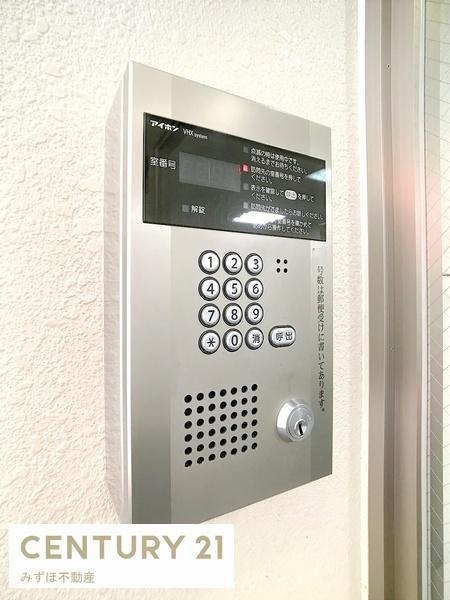 セキュリティ　オートロック付でセキュリティも安心♪