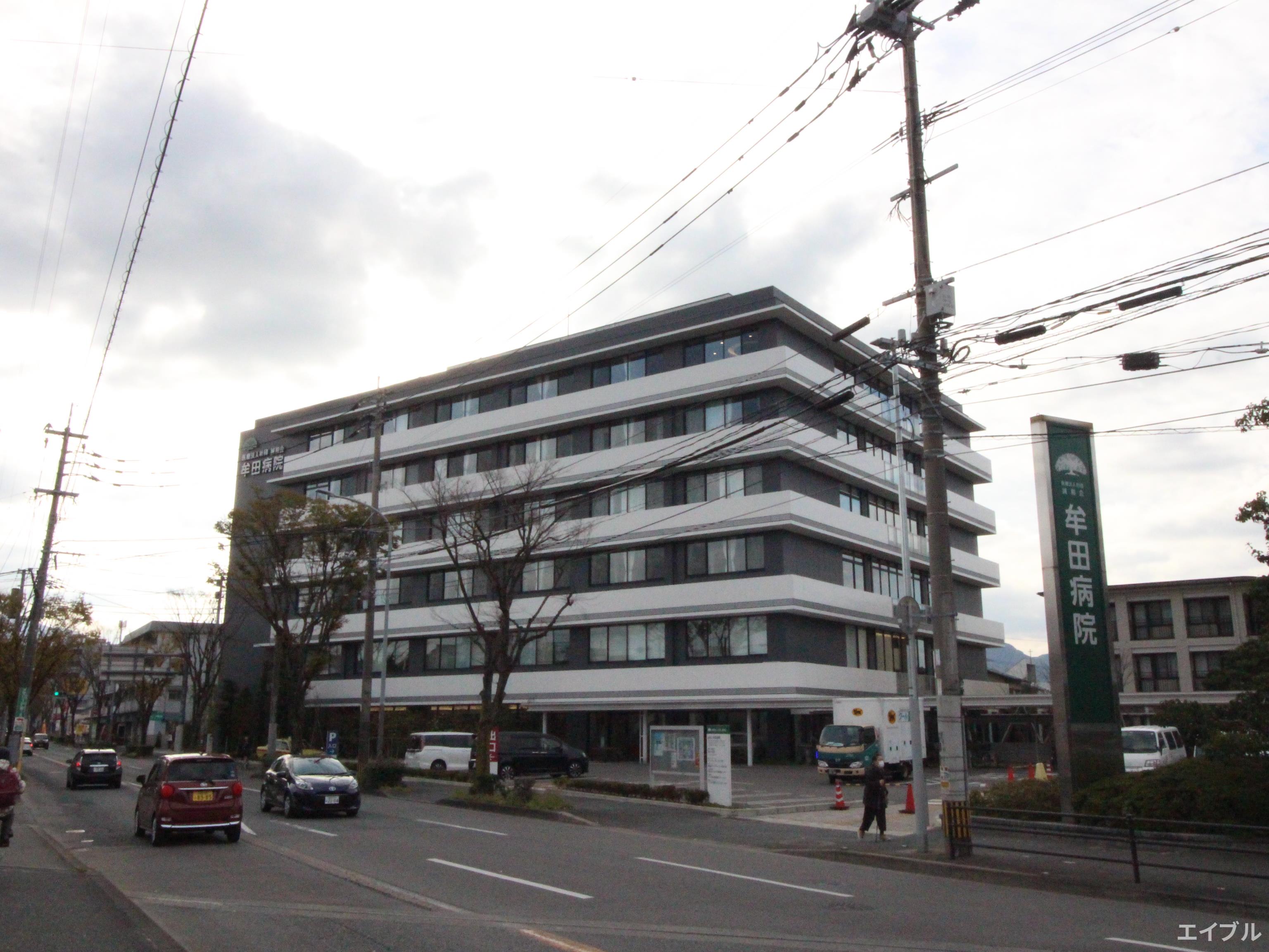 コンビニ　牟田病院店（コンビニ）まで586m