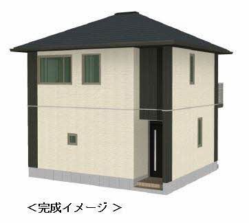 建物外観　Ａ棟の完成イメージです。