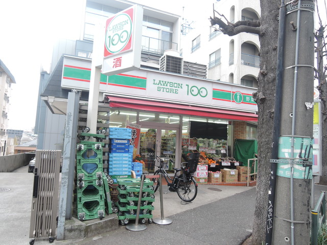 コンビニ　ローソンストア100池尻店（コンビニ）まで282m