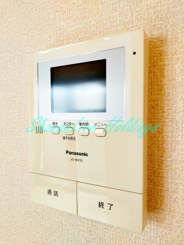 セキュリティ　モニター付きインターフォン