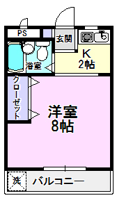 ヒルズ平針の間取り写真