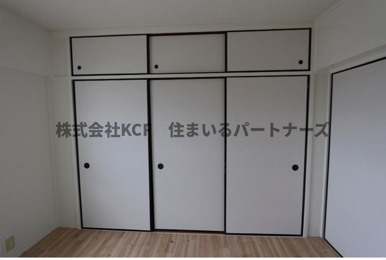 収納　たっぷりとした収納スペースです