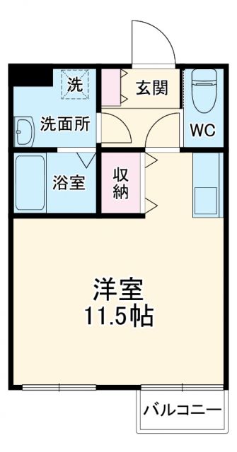 ビナクレールの間取り写真