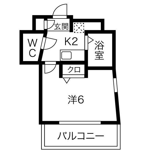 ライラック都島本通の間取り写真