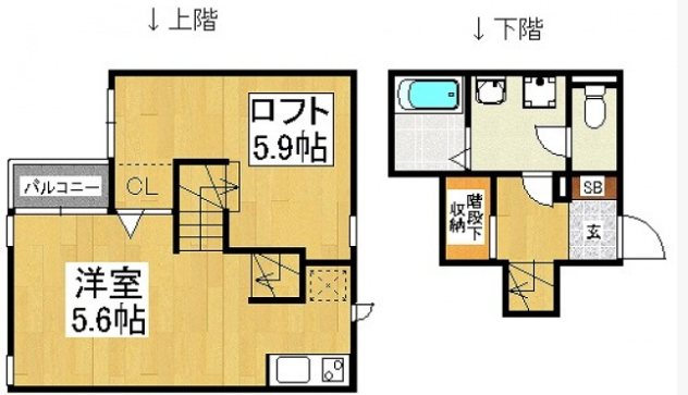 1K Apartment in Hakata-ku, Fukuoka, Fukuoka — photo 2 of 3