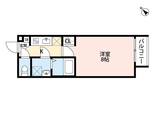 ブルージュ篠崎の間取り写真