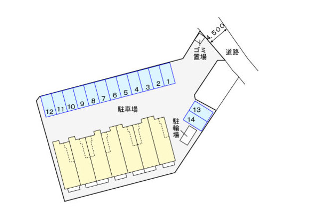 小田急小田原線 海老名駅 バス乗車時間：8分 最寄りバス停で下車 徒歩7分 2階建 築18年のその他写真