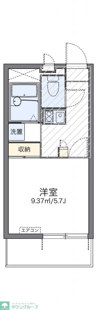 レオパレスオネスティIIIの間取り写真