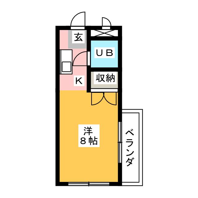 リバティパレス草薙の間取り