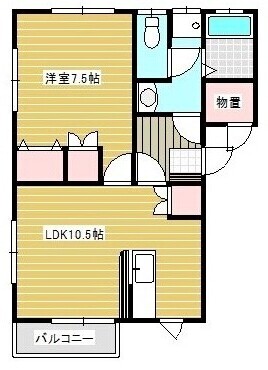 ワンステップの間取り