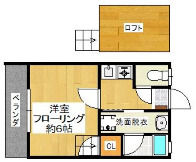 ハイツ瑞穂公園前の間取り