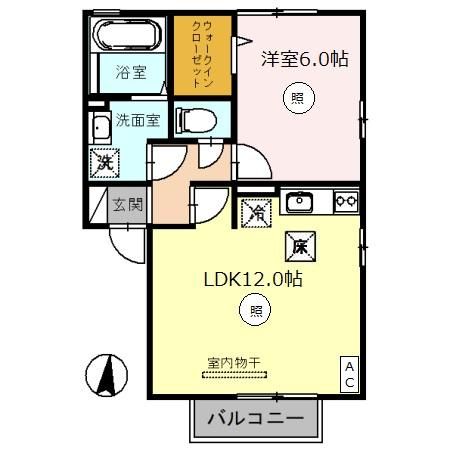 プランドール・陽明の間取り