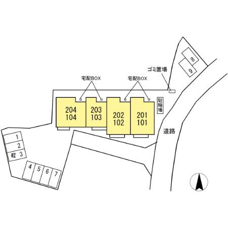 【広島市安佐南区安東のアパートのその他】