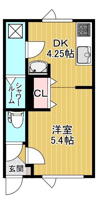 光和ハイツの間取り