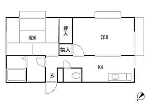 コーポ加瀬の間取り