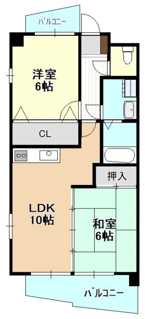 ラ・メゾンはづきの間取り