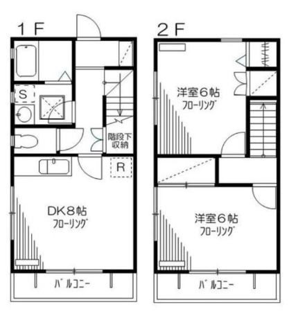 練馬区上石神井のマンションの間取り