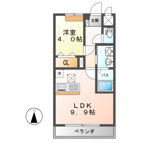 Alcyone(アルシオーネ)の間取り