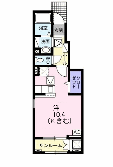 エルモの間取り