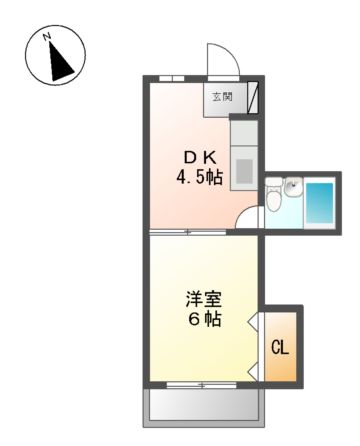 川出ビルの間取り