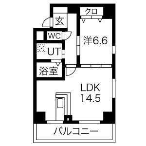 サン・東山公園ウエストの間取り