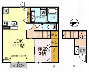 アスコットの間取り