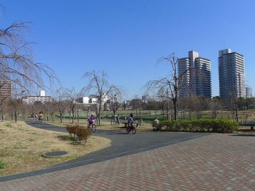 【コーポ恵門の公園】