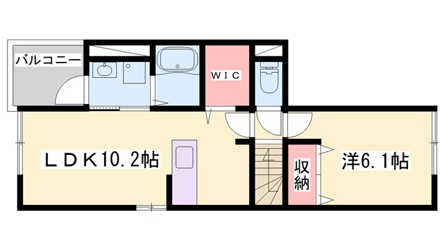 チェルシーの間取り