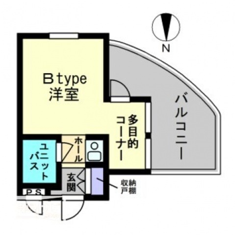 アルファ清心町の間取り