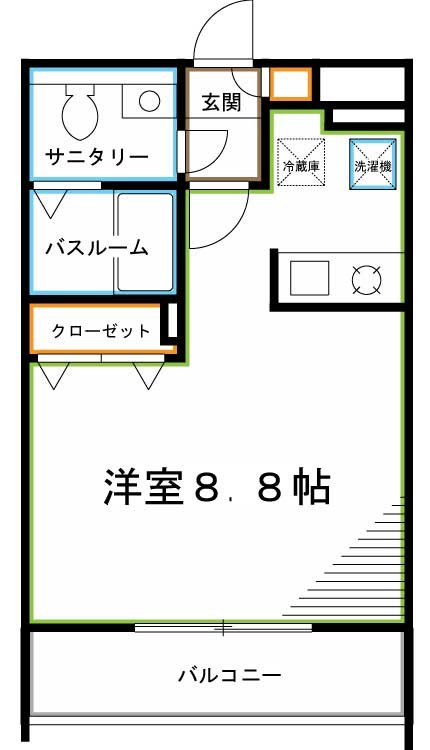 プロスパー下井草の間取り