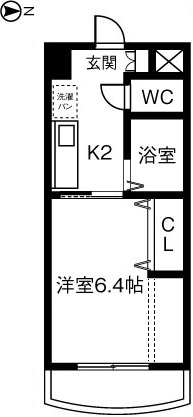 ソアレ住吉の間取り