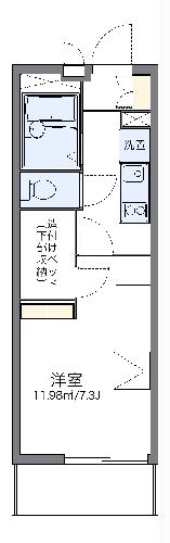 レオパレスエターナルIの間取り