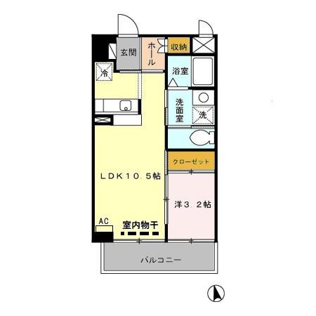 知多市新舞子のマンションの間取り