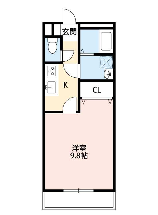 アムールショシュールの間取り