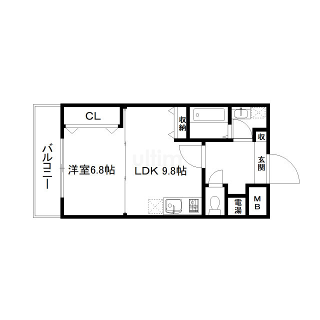 【サルタル大和大路の間取り】