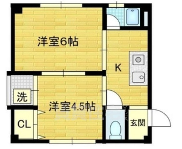 ピア西淀川C棟の間取り