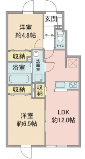 ユアメゾン　ハタノIIIの間取り