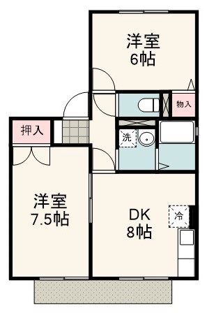 カーサシンザの間取り