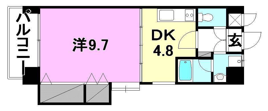 ペルルブラン高砂の間取り