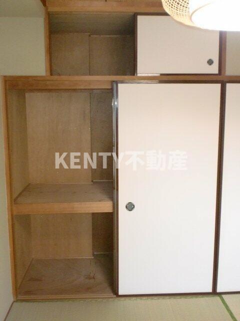 収納　ちょっとした収納スペースも充実しています