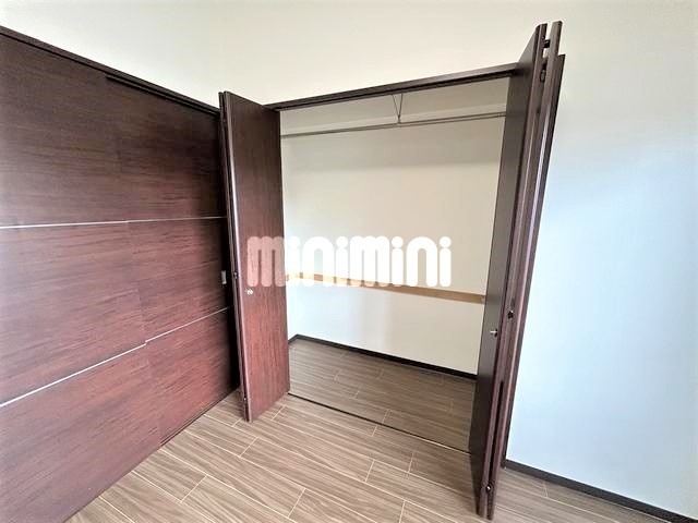 収納　広いクローゼットつきです。