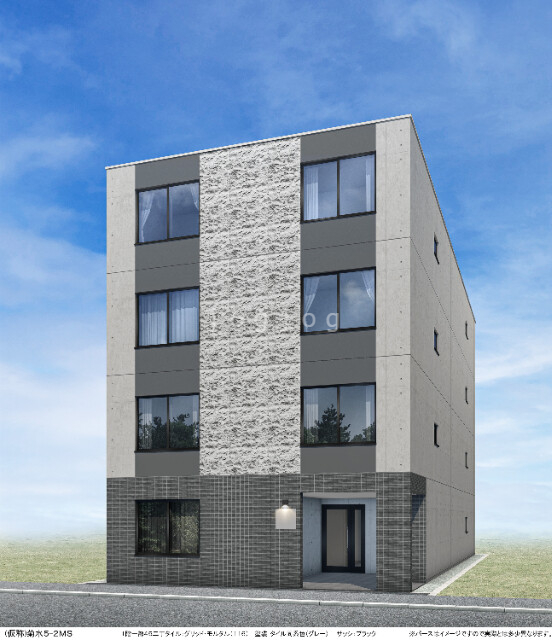 建物外観　外観パース