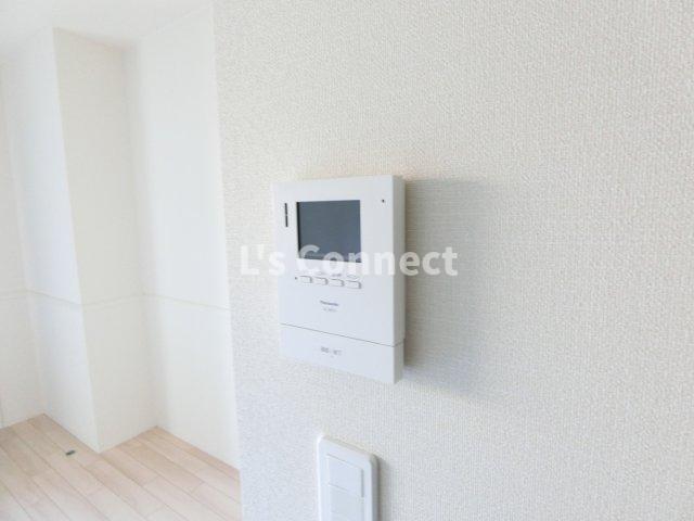 セキュリティ　突然の来客もＴＶモニターホンでしっかり確認。