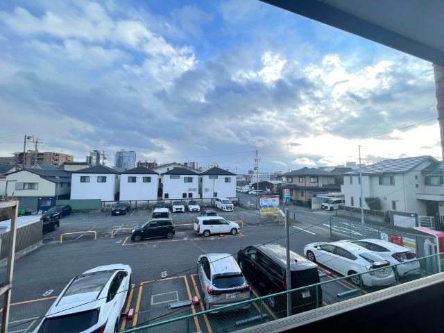 眺望　２部屋ともエアコンが付いています。