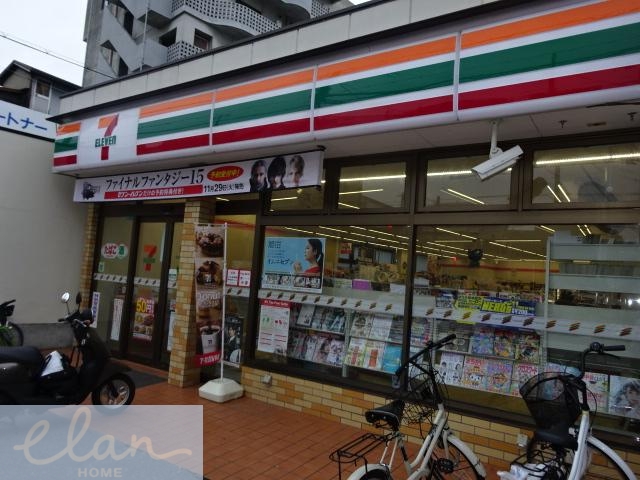 コンビニ　セブンイレブン大阪新深江駅南店（コンビニ）まで181m