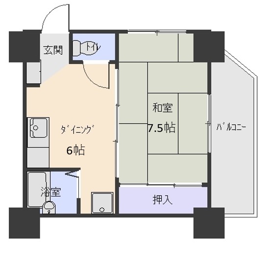 ノースヒルズ北泉田の間取り