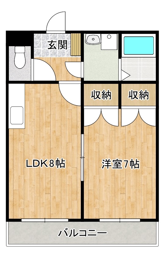 舞豊夢壱番館の間取り写真